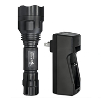 UltraFire C8 Tactical Flashlight 1 Mode High Powerful 1000 Lumens Camping Torch Light Long Range 200 Meter Night Hunting Lantern