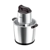 High Quality5L 6l 10l 12l Electric Stainless Steel  Pounding Machine Food Processor Chopper Meat Grinder