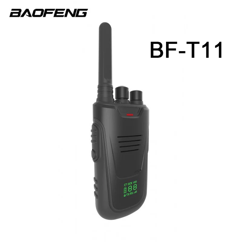 الأصلي Baofeng BF-T11 جهاز اتصال لاسلكي صغير طويل جدا الاستعداد الصيد المضادة للسقوط المحمولة اللاسلكية UHF يده الاتصال الداخلي في الهواء الطلق