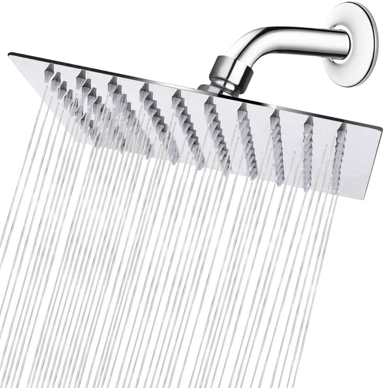 stainless steel top spray top electroplated rain Shower Heads Top sprayer shower head
