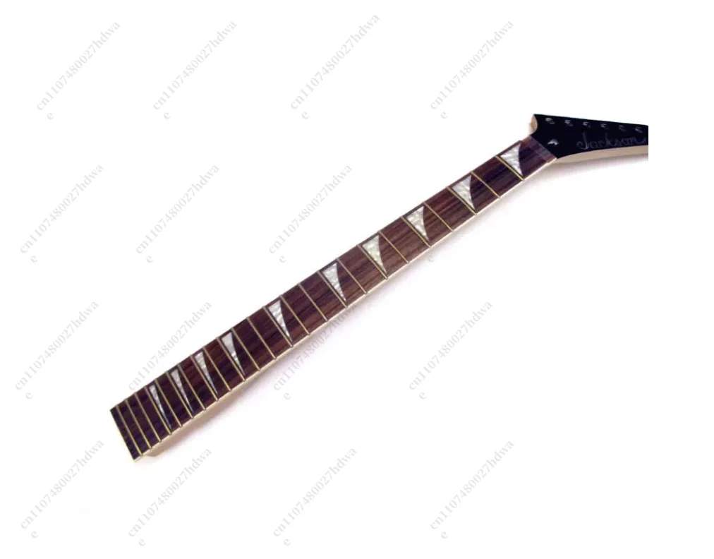 24 Frets, Double Shake, Electric Guitar Neck, Front Guitar Neck, Lightning, Rosewood Fingerboard