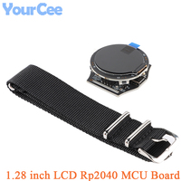 1.28 Inch Round TFT Display Screen LCD Module Raspberry Pi RP2040 Development Board for Watches Type-C 240*240