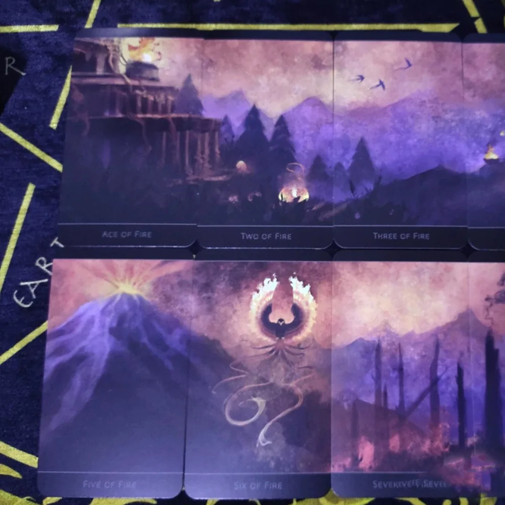 Mantel de Tarot Original The Lost Forest, cartas de la mente, baraja de cartas de Tarot de Waite preciso