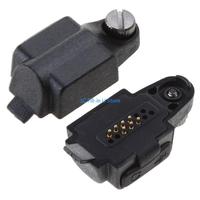 G8TA 2Pin Plug- Audios Earphone Adapter for GP328Plus Retevis RT29 RT48 RT82
