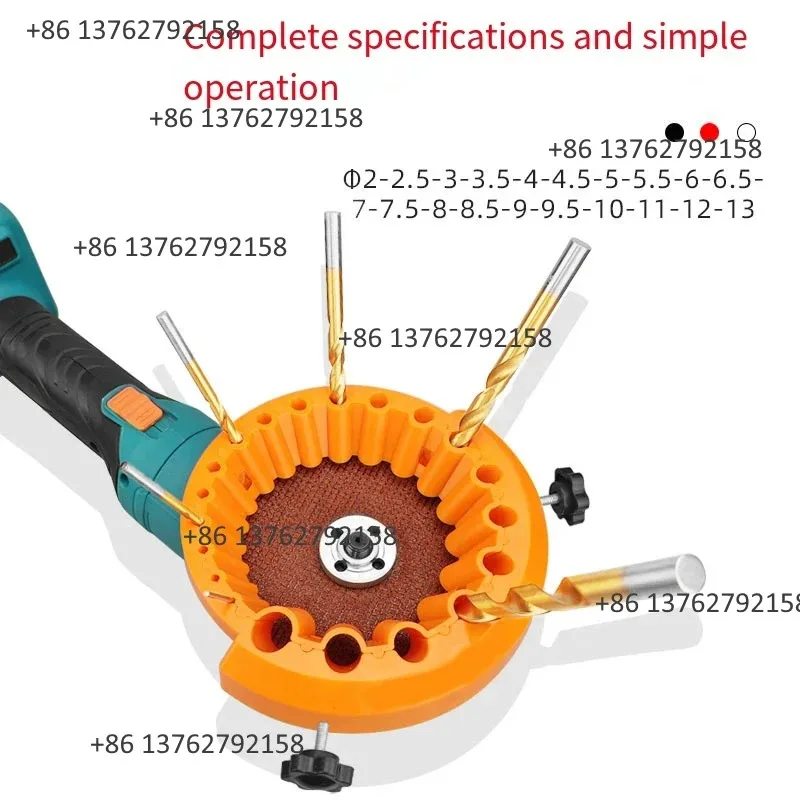 Upgrade Multipurpose Drill Bit Sharpener Angle Grinder Grinding Attachment Drill Bit Polishing Sharpening Power Hand Tool