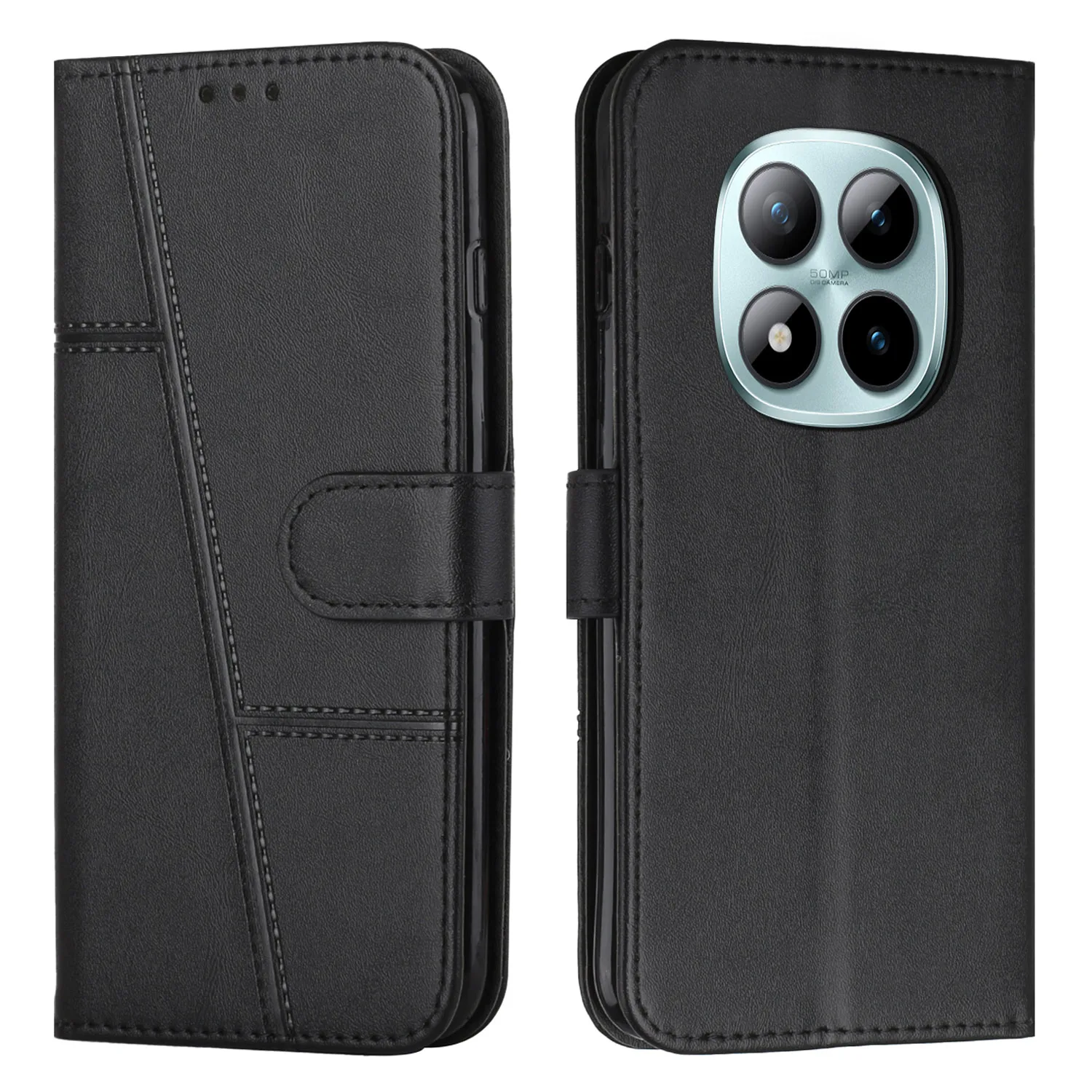Etui z klapką i portfelem do Xiaomi Redmi Note 15 Pro+ / Coque Xiaomi Redmi Note 15 Pro Plus 5G 4G, futerał ochronny Funda — zdjęcie produktu 2