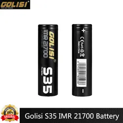 Original GOLISI S35 IMR 21700 Li-ion Battery 3750mAh 3.7V CDR 30A MAX 40A Rechargeable Battery For Flashlight Toy Cameras UAV