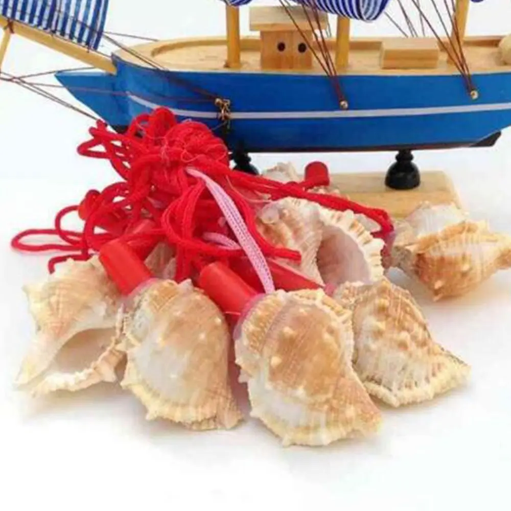 

Party Instrument Crafts Children Shell Shipping Natural Souvenirs Conch Whistle Gift Survival Tool