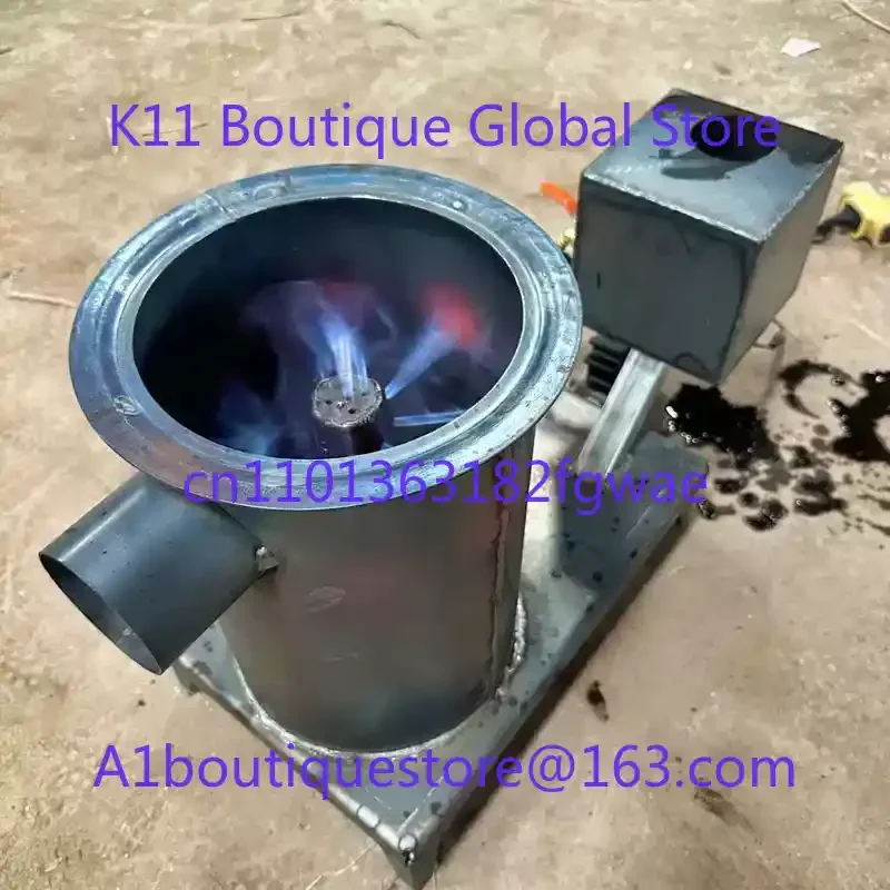 Nuevo tipo de máquina de residuos, horno de aceite, planta reparadora de invernadero vegetal, horno de calefacción exterior, gasificador