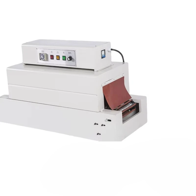 BS260 Small Automatic PP Pvc Film Plastic Heat Tunnel Shrink Wrap Machine Tunnel Pallet Bottle Wrapping Machine Equipment