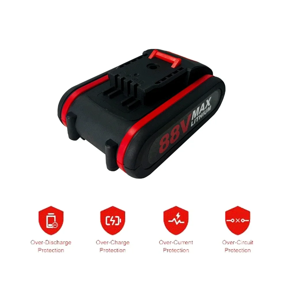 88V 3000mAh For Worx Rechargeable Li-ion Battery Suitable for Cordless Screwdriver Power Tools Replacement Battery