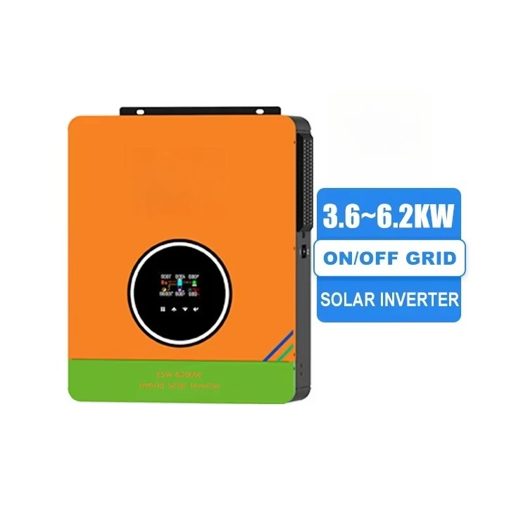 Esun 3.6kw 4.2kw 5kva 6.2kw 10kw 20kva Low Frequency Hybrid 24v on Off Grid Solar Panels Inverters Mppt System