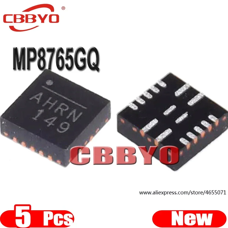 

(5 шт.) 100% новый MP8765GQ-Z MP8765GQ MP8765 AHR * AHRF AHRK AHRH AHRG QFN-16 чипсет