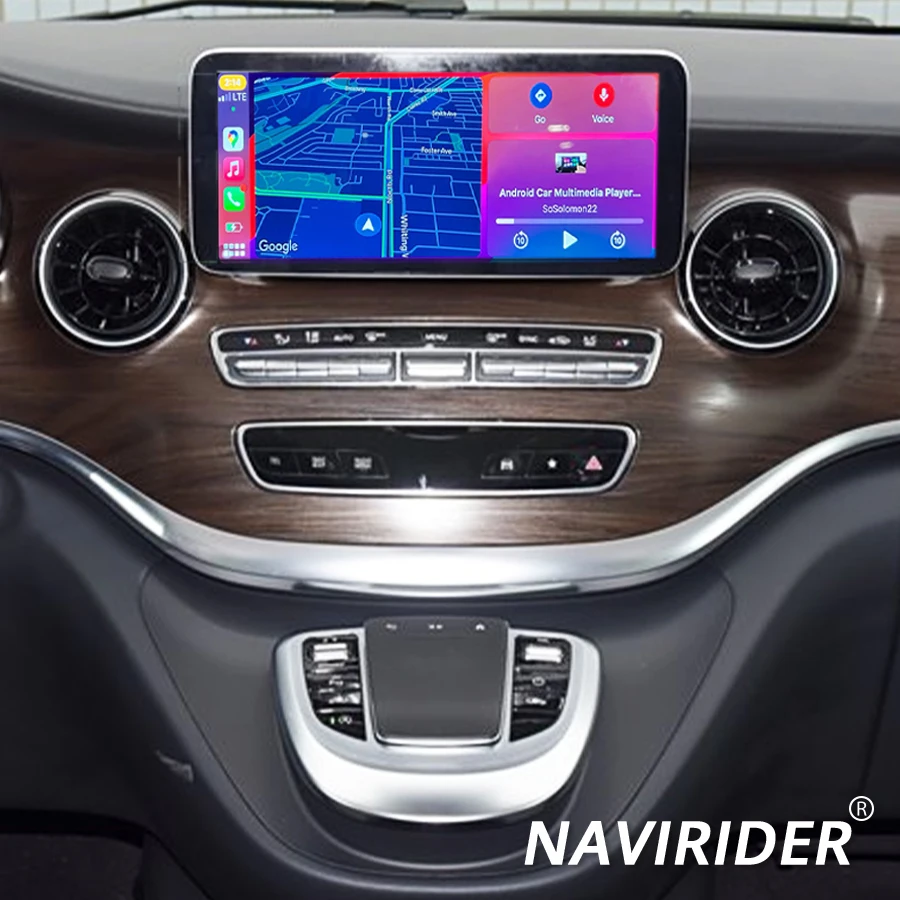 Android Screen For Mercedes Benz V Class 639 V260 V250 2016-2018 CarPlay GPS Stereo Navigation Car Radio Vedio Player DSP 4G HU