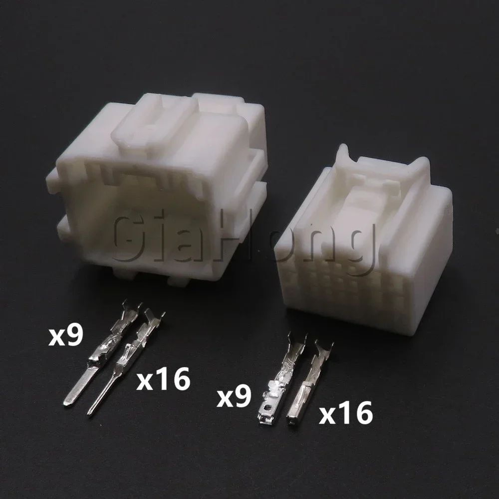 1 Set 25 Ways 7286-8860 7287-8860 Automobile Wiring Terminal Socket AC Assembly Car Unsealed Connector Auto Adapter