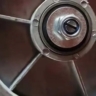 Friction Disc Plate Replacement Part for Walk-behind Snow Blowers and Snowplows with Standard Friction Wheel Assembly
