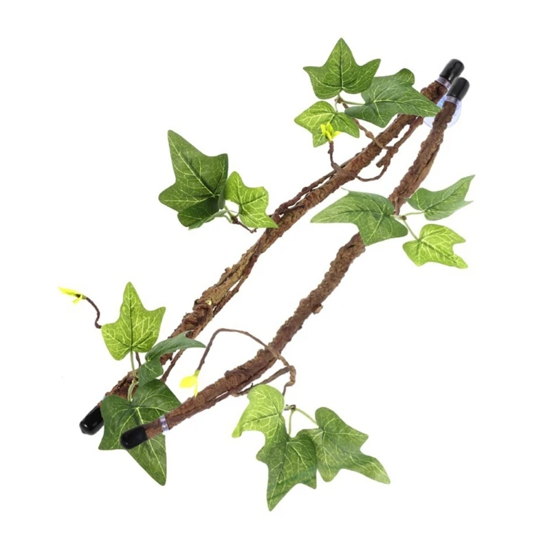 

Small Pet Climbing Vine Branch Reptiles Lizards Comfortable Plastic Branch