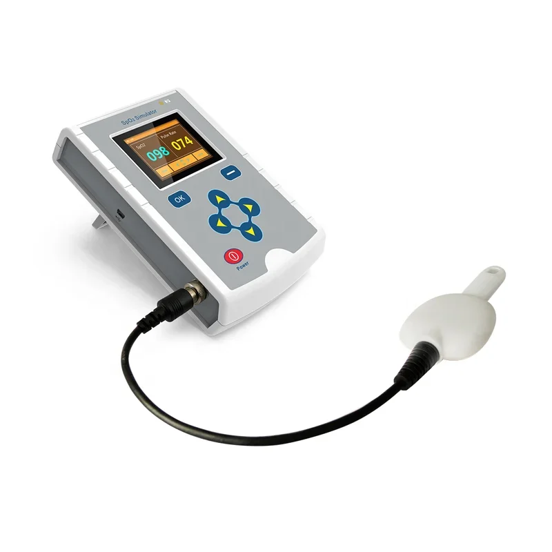 

Professional lightweight pulse rate SpO2 simulation MS100 separated SpO2 simulator with battery