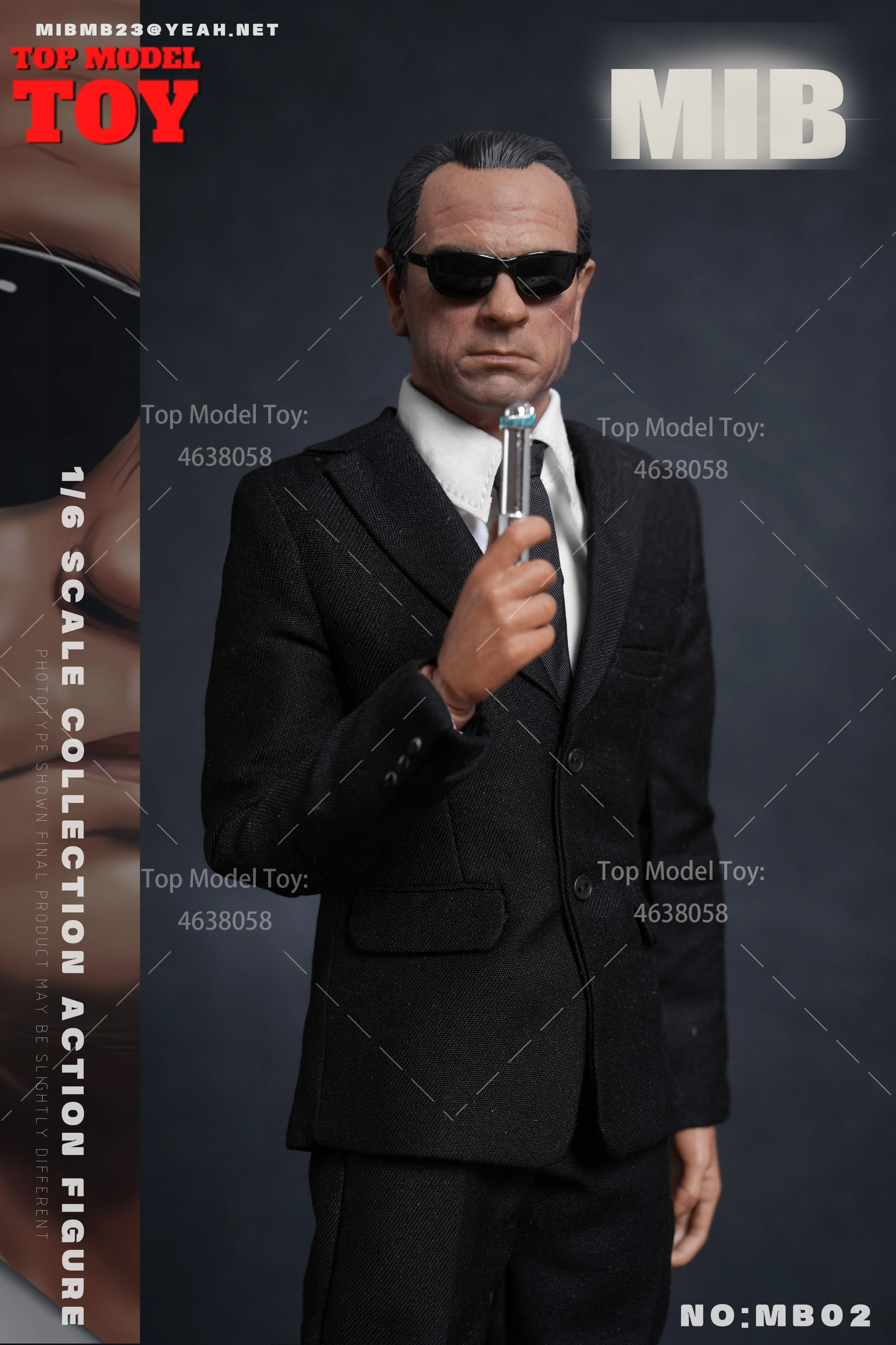 MIB Men In Black 1/6 MB01 MB02 MB03 Male Soldier Action Figure Suit 12