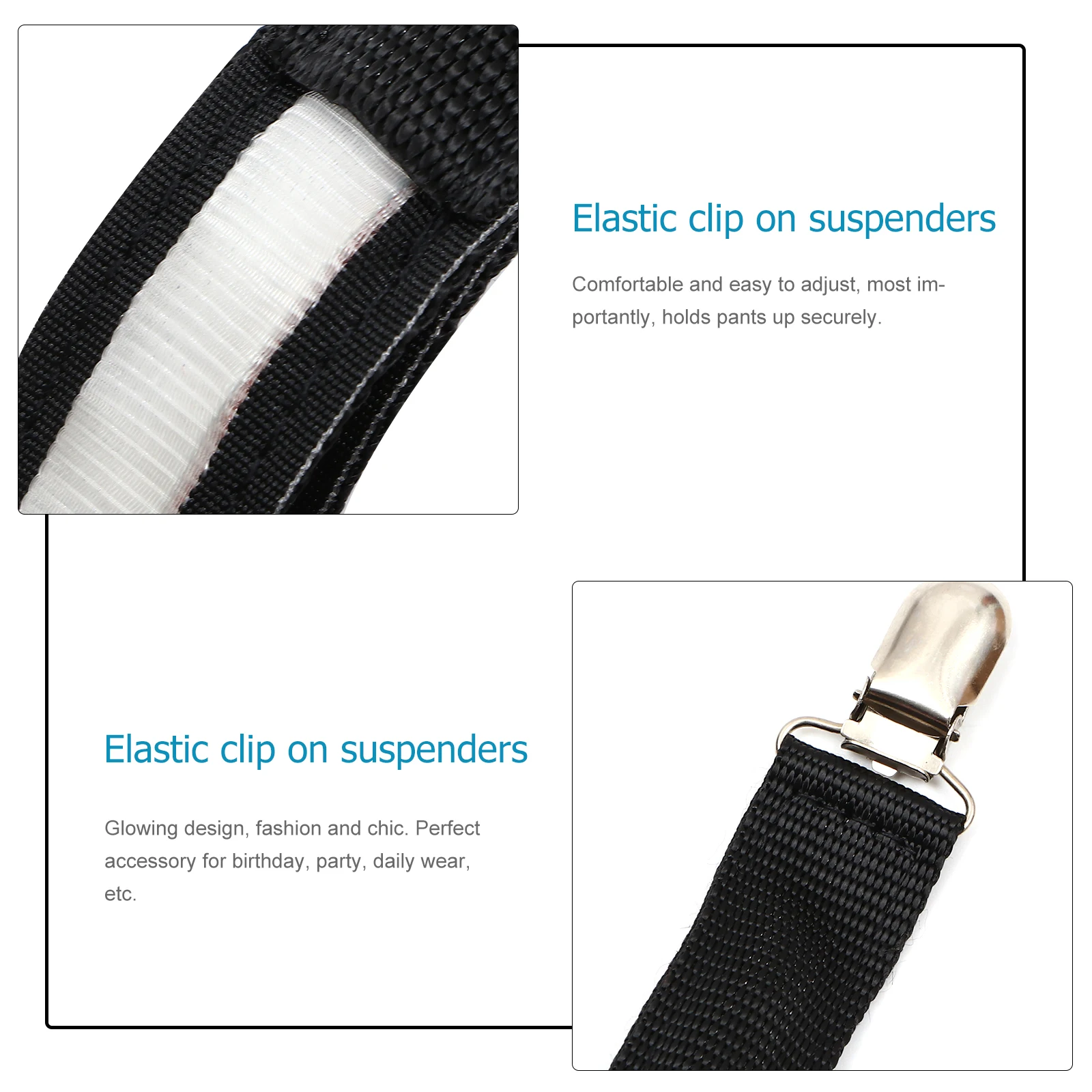 

Elastic LED Suspenders Unisex Adjustable Y Shaped Glowing Fashion Mens Womens Party Luminous Braces For Jeans Shorts Visibility