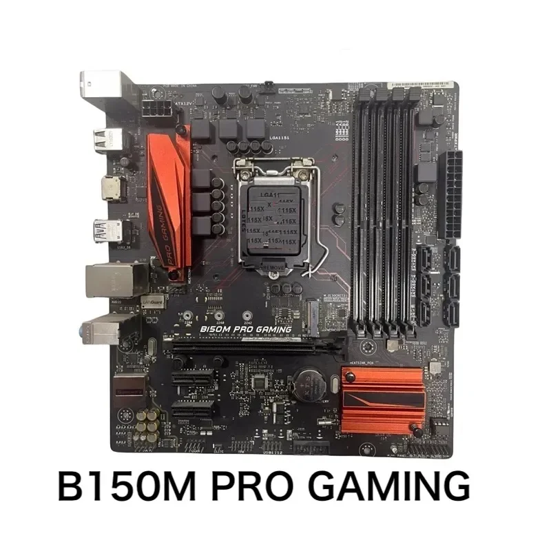 For ASUS B150M PRO GAMING Motherboard LGA 1151 DDR4 Micro ATX B150 Mainboard 100% Tested OK Fully Work Free Shipping