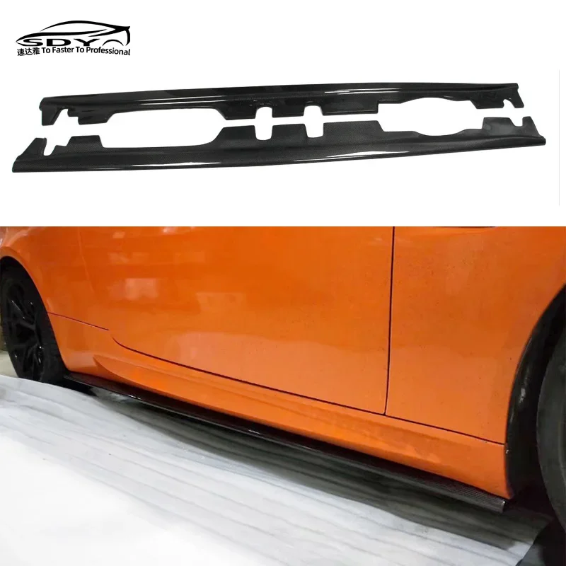 

E92 E93 M3 EXO Style High Quality Carbon Fiber Side Skirt Side Bumper Lip For BMW 3 Series E92 E93 M3