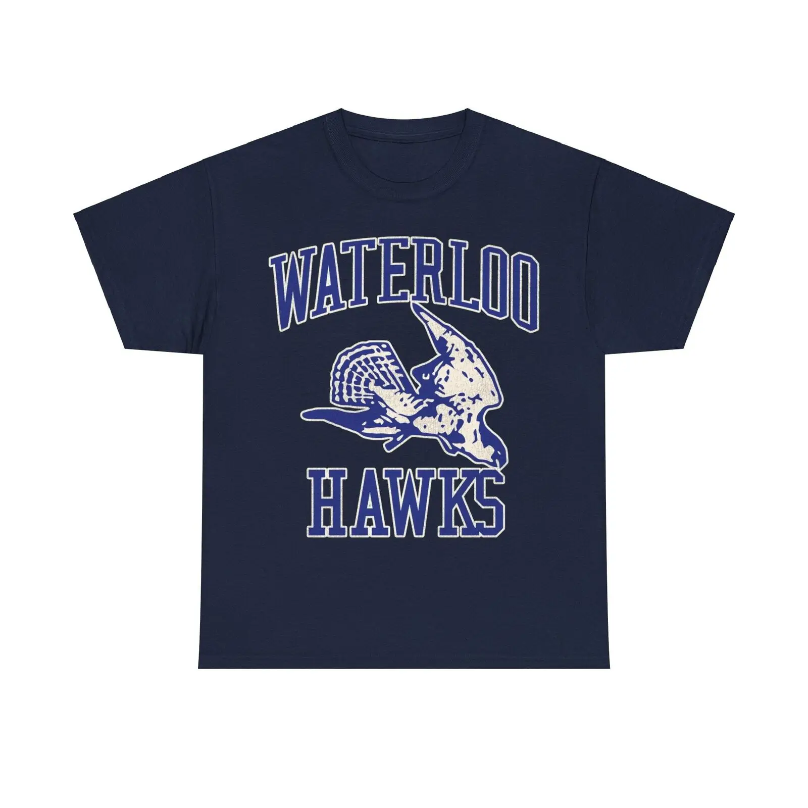 Waterloo Hawks Basketball Nostalgic Retro T shirt