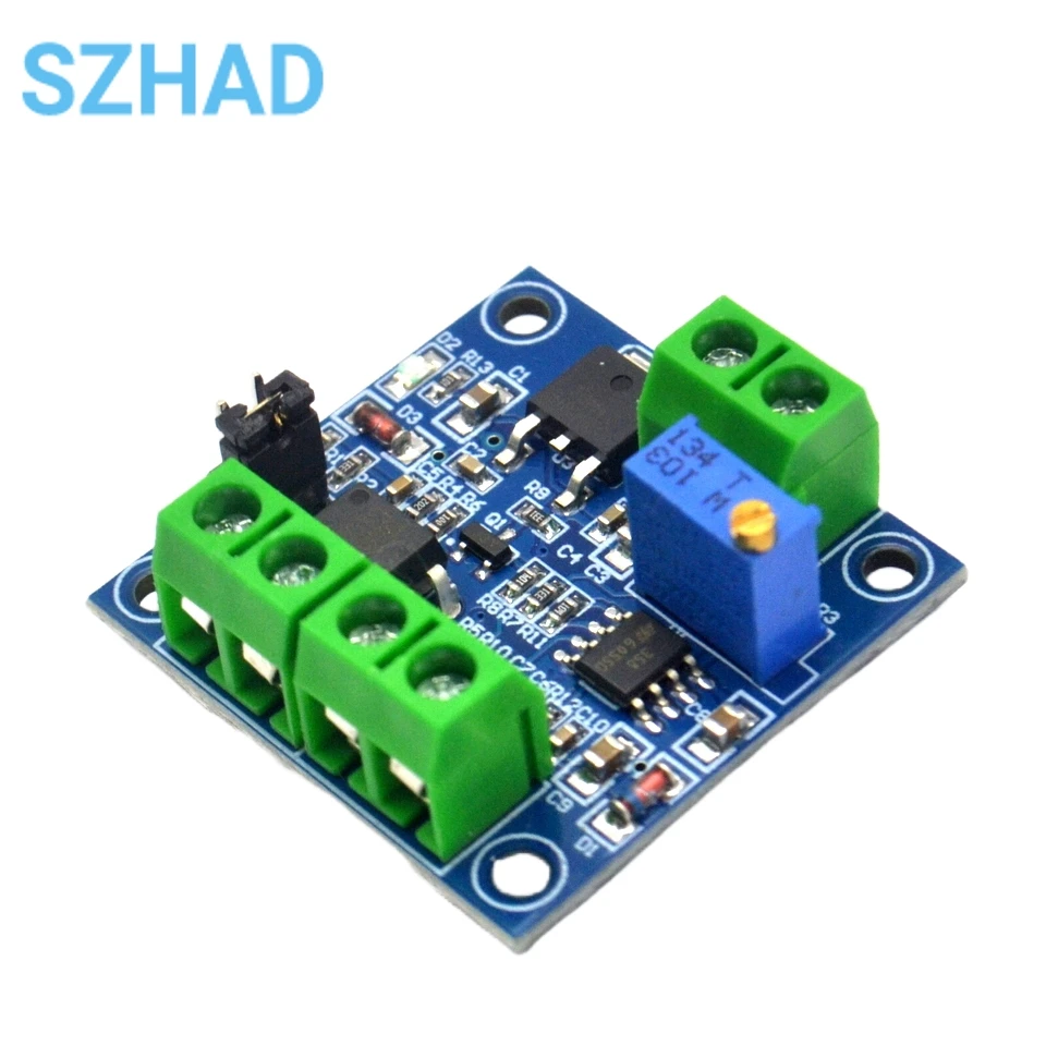 PWM To Voltage Converter Module 0%-100% To 0-10V For PLC MCU Digital To Analog Signal PWM Adjustabl Converter Power Module