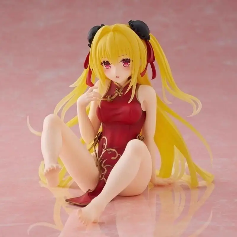 Genuino Taito To Love Kotegawa Yui Momo Belia Deviluke Eve Oscurità Desktop Carino Anime Figura Modello Collezionista Ornamento Giocattolo Regalo