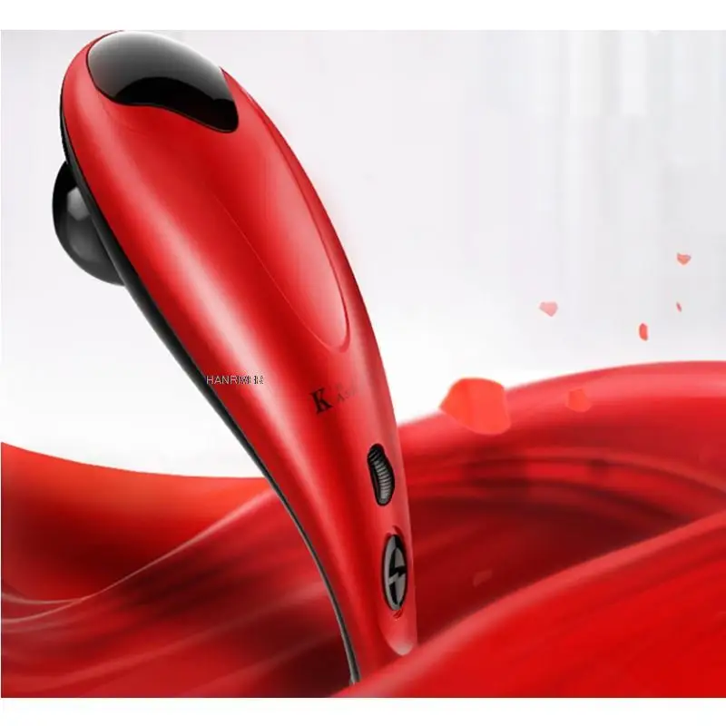 220V Dolphin massager stick back waist cervical spine multifunctional whole body electric hand-held shoulder-beating vibrator