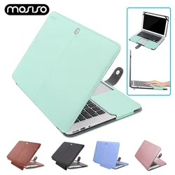 Laptop PU Leather Case for MacBook Pro Air 11 13.3 15 inch A1466 A1369 A1502 A1990 A1707 A1370 A1465  Mac Laptop Cover Case