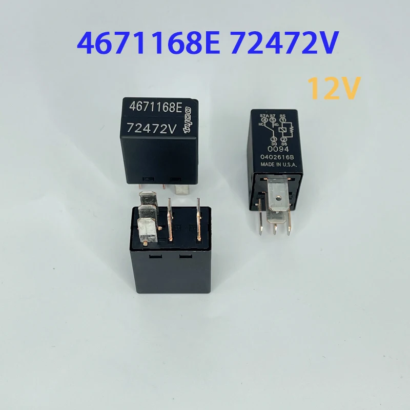 （Brand New Original）1pcs/lot 100% original genuine relay:4671168E 72472V 12V 5pins Automotive relay