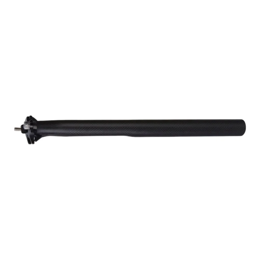 Seat Post Made Entirely from Carbon Fiber for Bicycles Requiring Weight Savings Without Compromising Structural Safety Margins