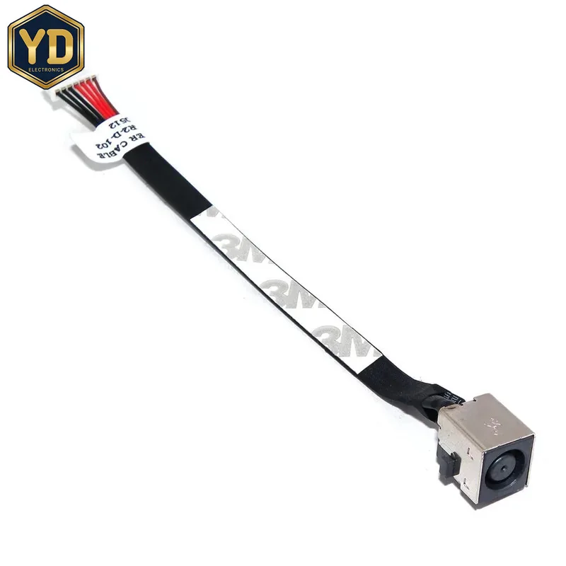 YD 1PCS Replacement DC Power Jack Socket Charging Port Cable for Dell Latitude Rugged 5404 5414 7404 7204 7214 TDP-105HSR2-D-102