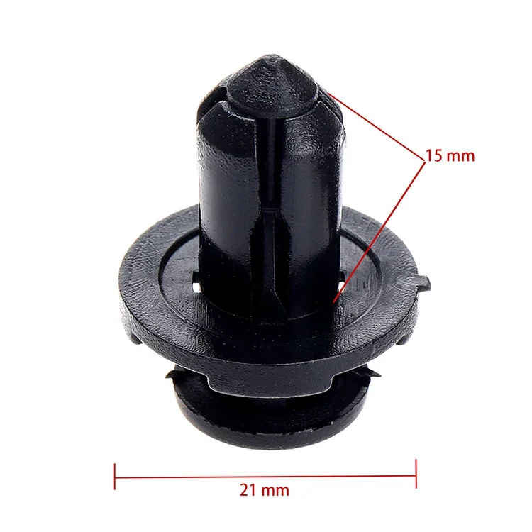 50 adet naylon tampon motor kapağı araba perçin klipleri Subaru Impreza Forester 909140007 İtme tipi tespit bağlantı elemanları Fit 10mm delik