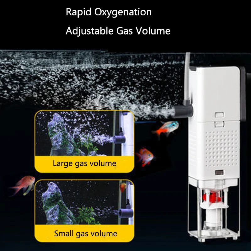 حوض السمك أنبوب السمك البراز المرحاض السماد شفط تصفية جامع خزان الأسماك البيوكيميائية الإسفنج جديد قوة قوية الأكسجين زيادة