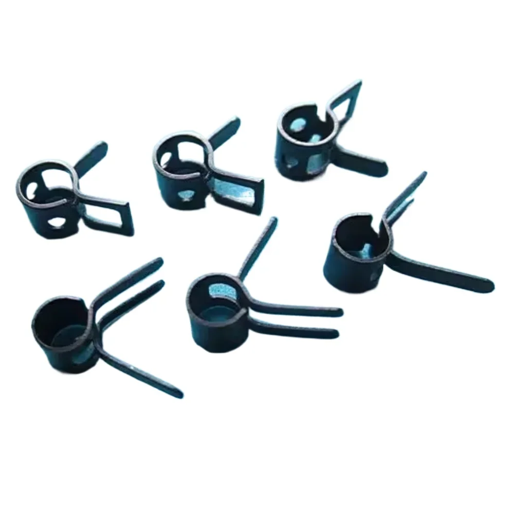 NF Methanol Engine Model Oil Pipe Clamps Metal Clips Φ5mm Φ6mm Metal Oil Pipe Clamps Engine Model Oil Pipe Accessories