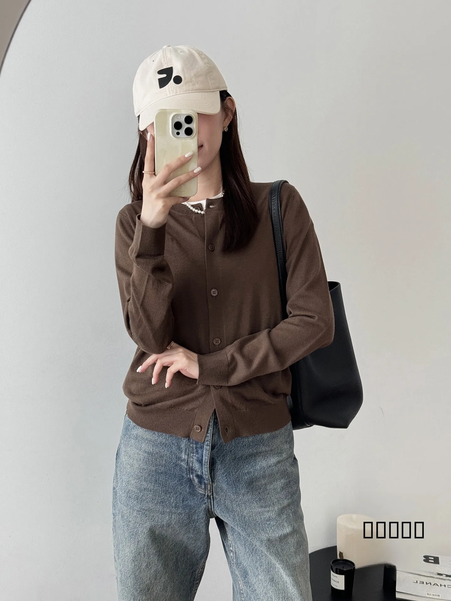 

Вязаный шерстяной кардиган женский с круглым вырезом, длинными рукавами, удобный, классический, с узором «Любовь», повседневный, осенний, модный