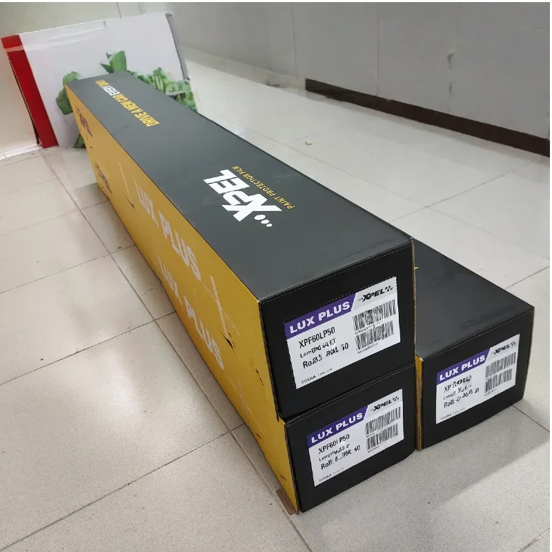 

7.5Mil XPEL Paint Protection Film TPU PPF High Gloss Transparency Stone Chip Resistance Self Cleaning Hydrophobic UV Protection