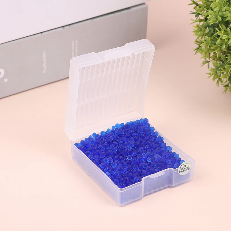 

1Box Reusable Silica Gel Beads Desiccant Color Changing Indicating Moisture Absorber Dehumidifier Humidity Moisture Absorber