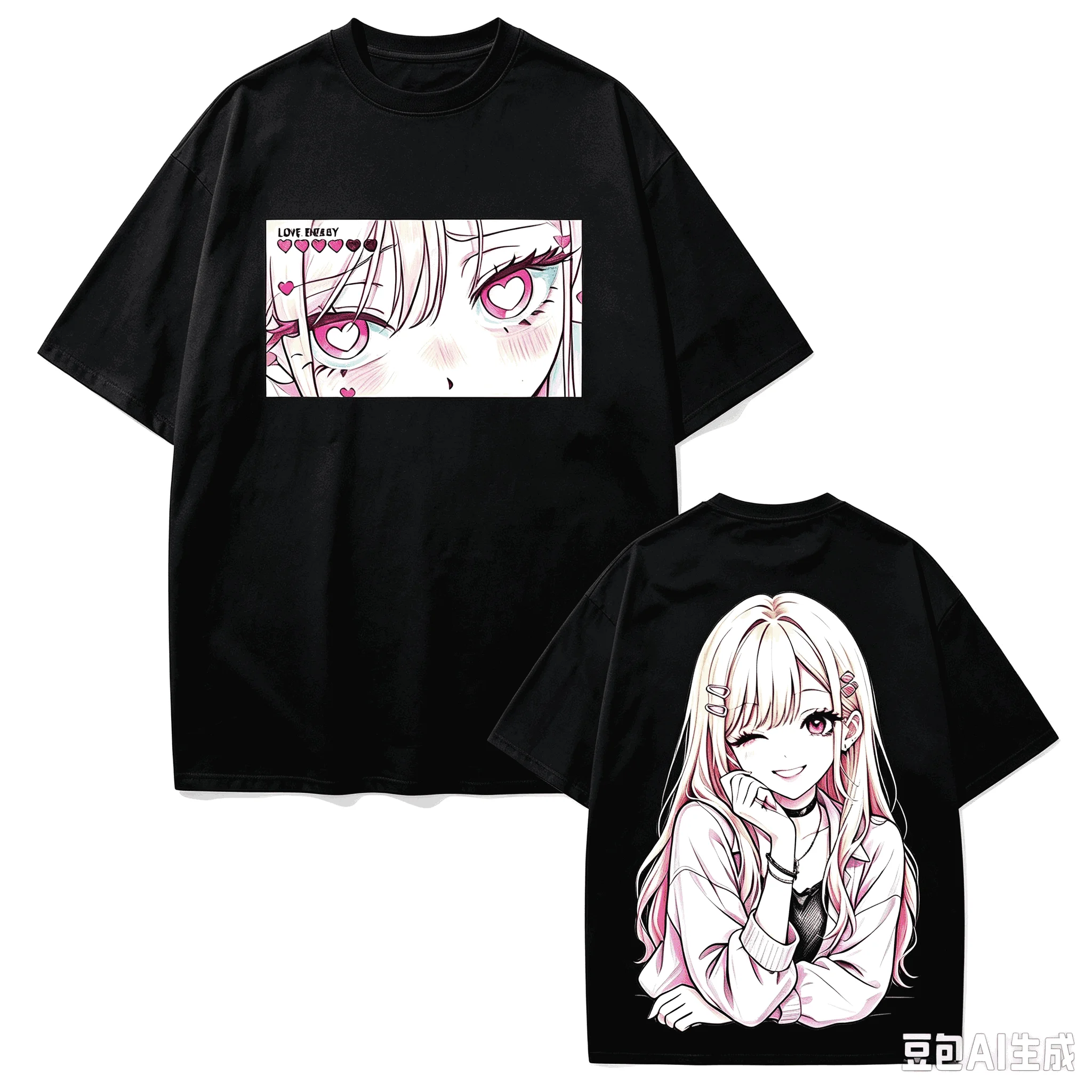 Camiseta de Anime My Dress Up Darling Kitagawa Marin con Estampado Kawaii, Unisex, Estilo Hip Hop, Streetwear, Oversized, Casual, en Oferta