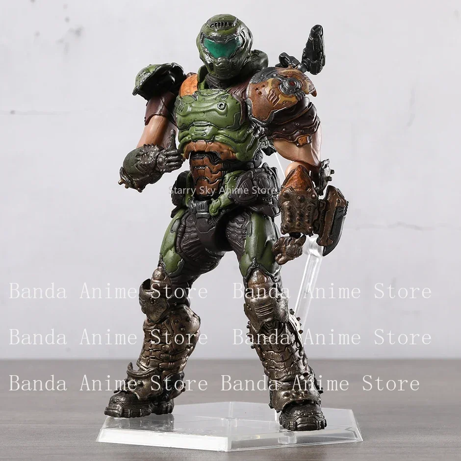 Op voorraad Figma SP-140 Doom Slayer Action Figure Beeldje Collectible Model Doll Toy Gifts
