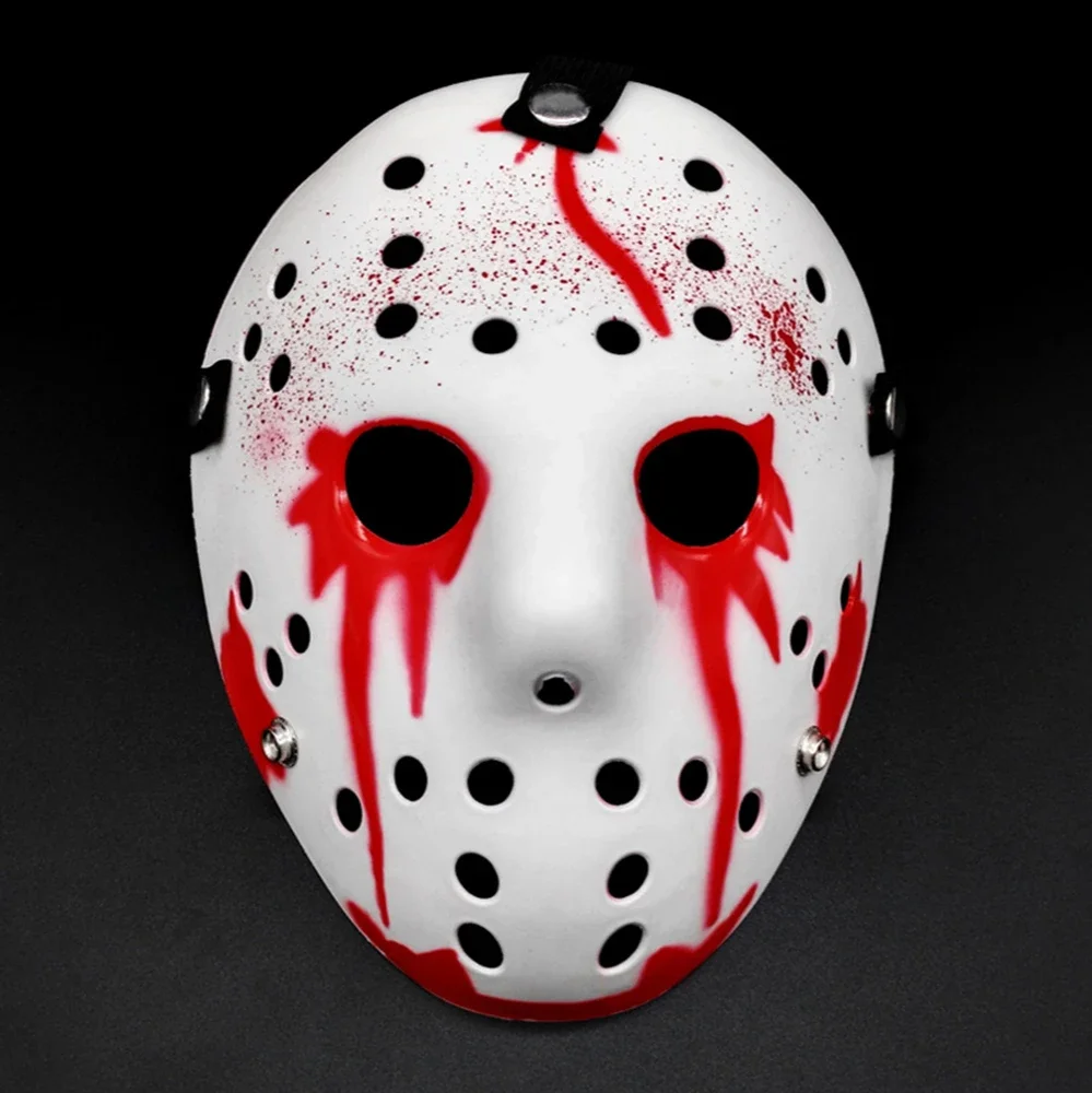 Máscara de Terror de Halloween, máscara de Cosplay de Jason, juegos de rol, fiesta de Carnaval terrorífica, películas de matanza sangriento,