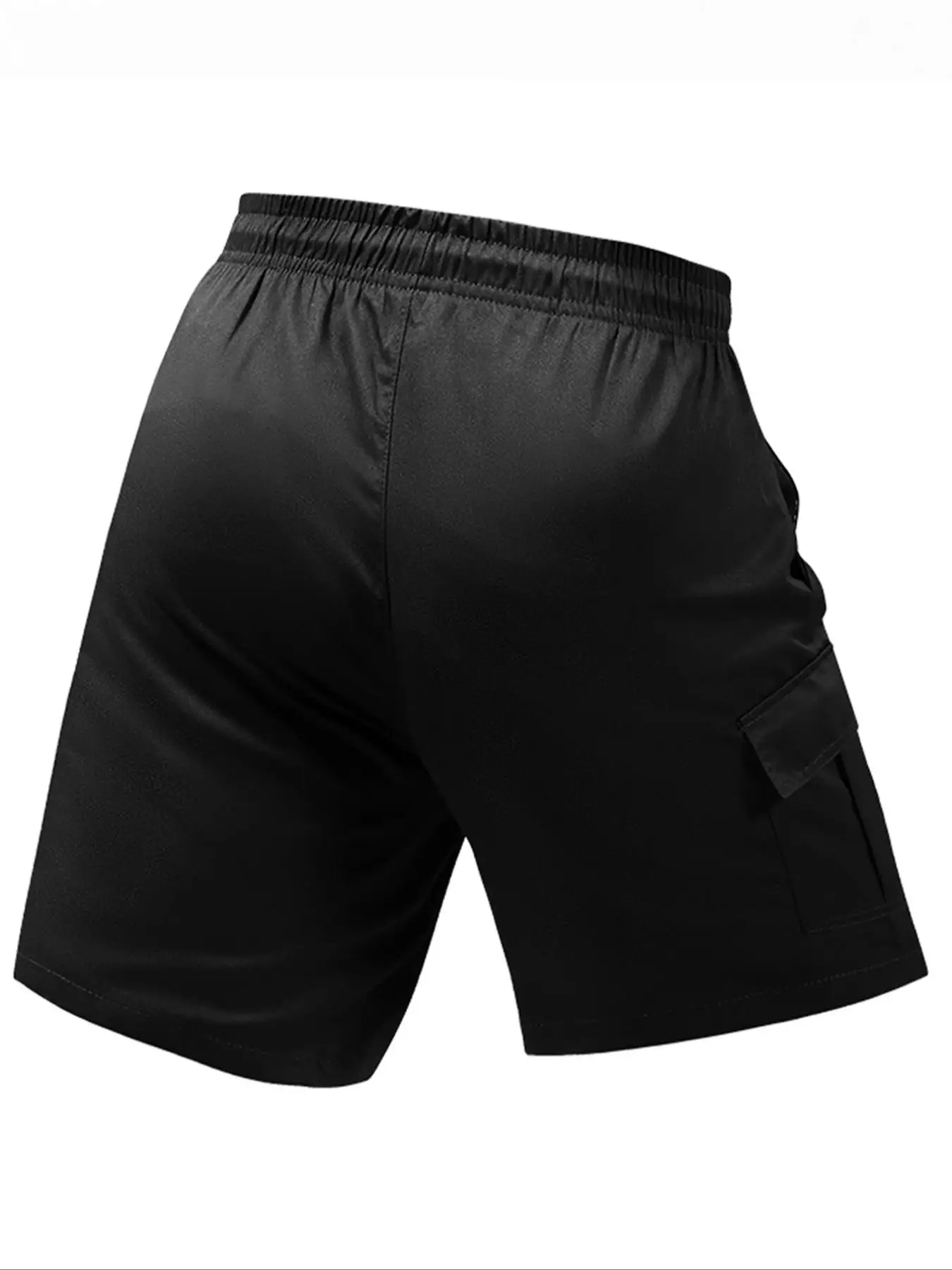 Pantaloncini sportivi casual semplici da uomo, tessuto delicato sulla pelle, assorbenti dell'umidità e traspiranti, con coulisse, pantaloni multitasche, pantaloncini cargo, adatti per pendolarismo quotidiano, sport all'aria aperta, casa, ciclismo, campeggio, alpinismo e escursionismo