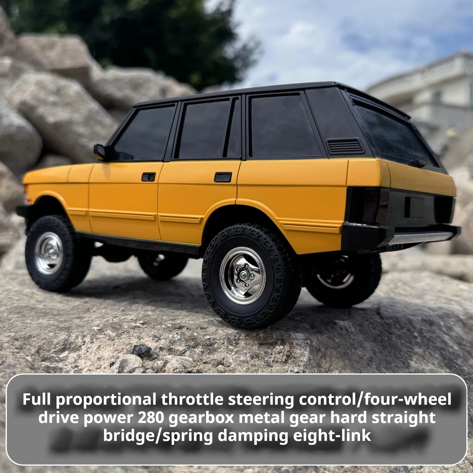 LDRC LD18401 1/18 Simulation tout-terrain télécommande voiture Range Rover modèle Rc voiture d'escalade véhicule à quatre roues voiture jouet pour enfants