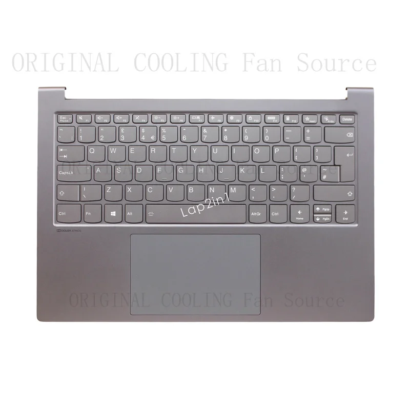 R+  FOR Lenovo Yoga Slim 7 Pro-14ARH5 7 Pro-14ACH5 Palmrest Cover UK Backlit Keyboard