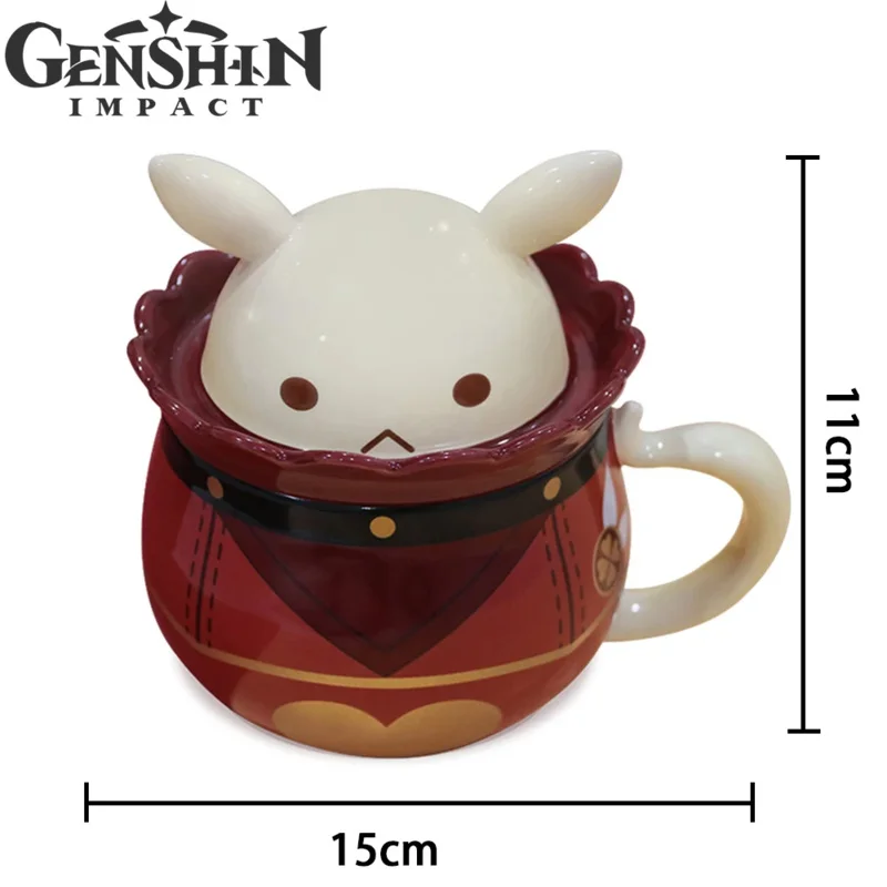 

Game Genshin Impact Klee Mug Cup Cosplay Props Anime Accessories Project DIY Bomb Coffee Cup Gouba Pot Halloween Gift For Kids