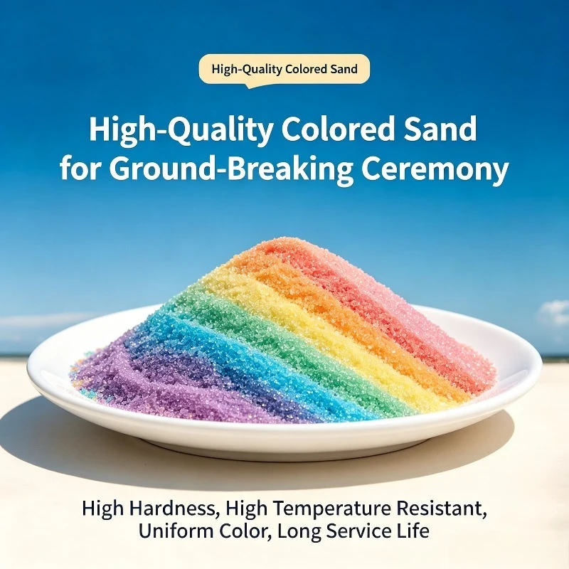 500g  Non Toxic Fine Colored Sand Art Set 80-120 Mesh Craft Quartz Powder for Kids Painting Bottle DIY Classroom Party Supplies