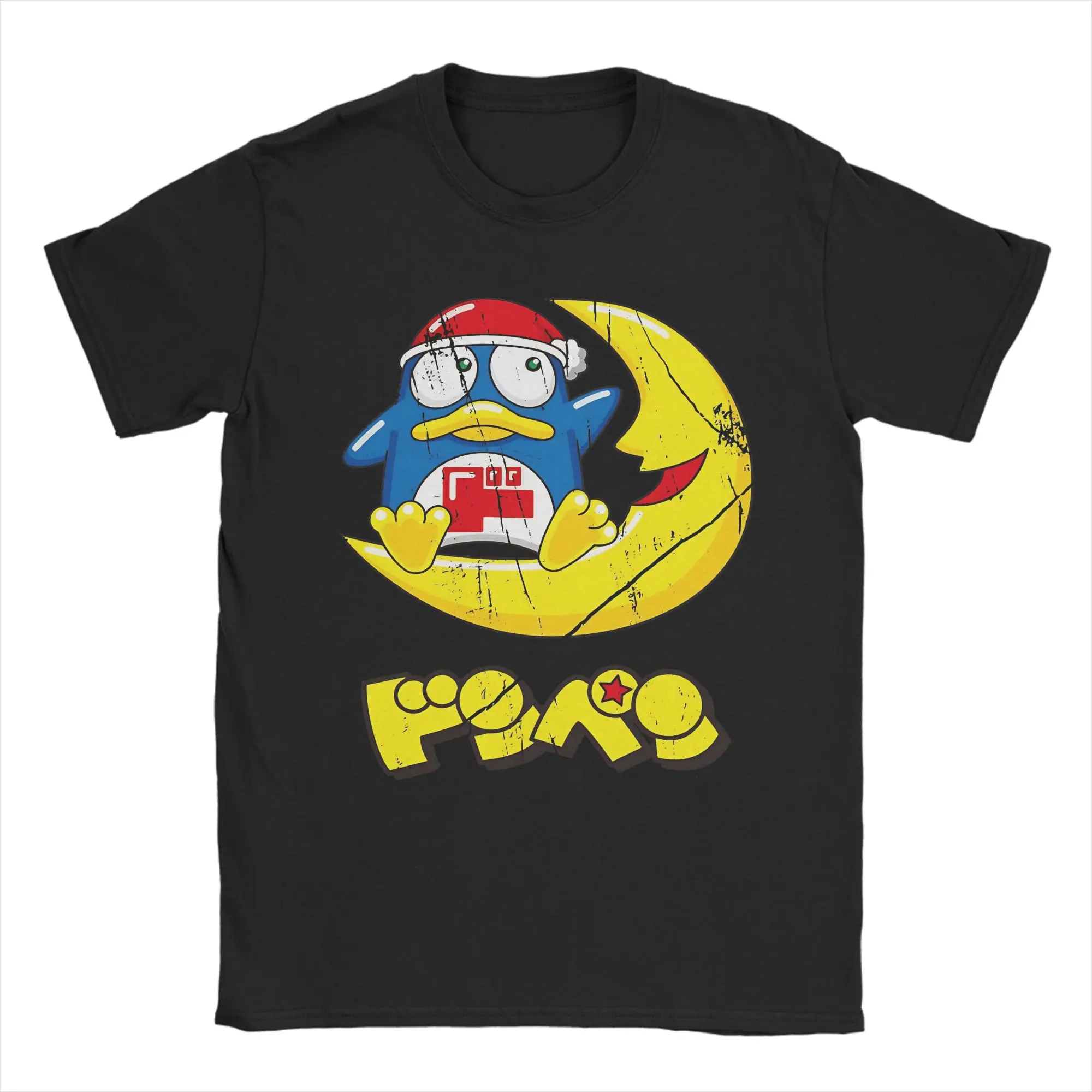 Camiseta D-Don Q-Quijote, camisetas de dibujos animados japoneses para playa, camisetas de algodón puro con cuello redondo 4XL 5XL 6XL, camisetas divertidas de manga corta Y2K