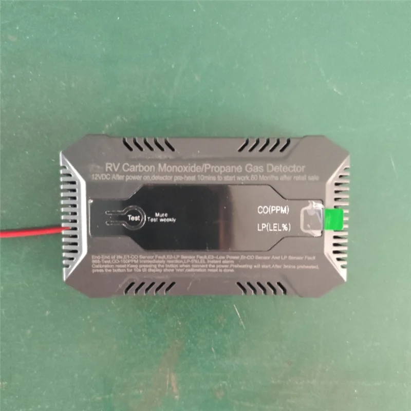 WHYY-คาร์บอนมอนอกไซด์โพรเพนเครื่องตรวจจับแก๊สรั่ว Dual LP/CO แก๊สสําหรับ RV และ Home Use-12V DC RV โพรเพน